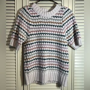 Maurices Multicolor Striped Knit Sweater